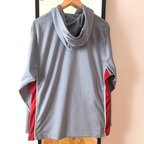 Vintage Y2K Nike centre swoosh hoodie center Hoops sweater sweatshirt - Picture 13 of 16